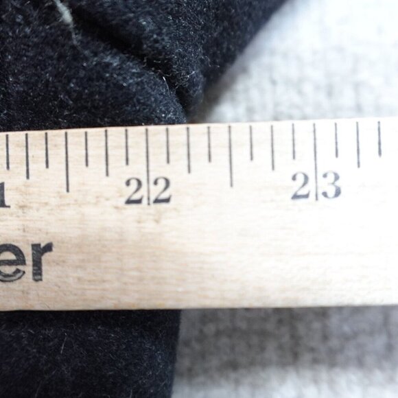J.Crew Mens Jacket Medium Gray Charcoal Pea Coat Wool Bayswater - Picture 9 of 13